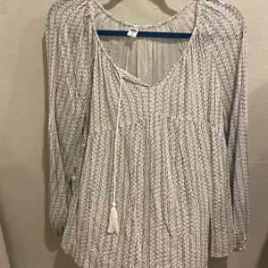 Woman’s old navy XL blouse long sleeve
